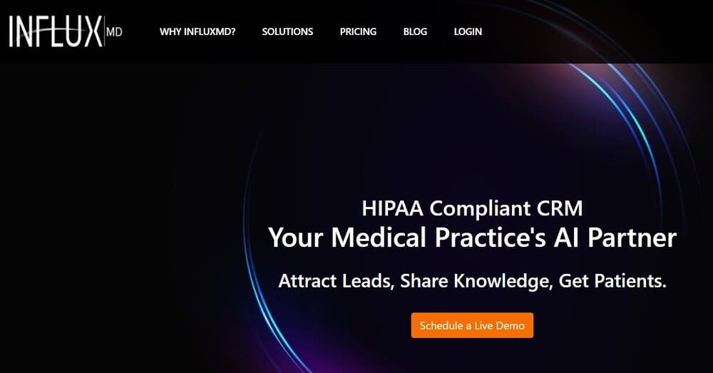 aplikasi crm klinik influx md