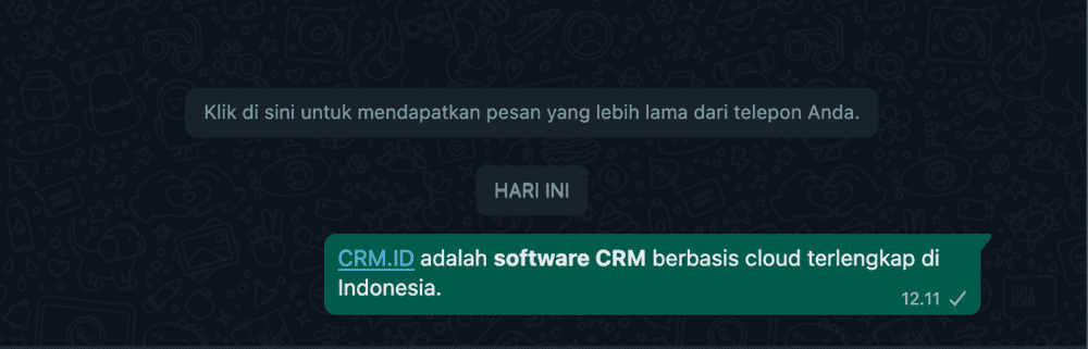 cara tulisan miring di wa