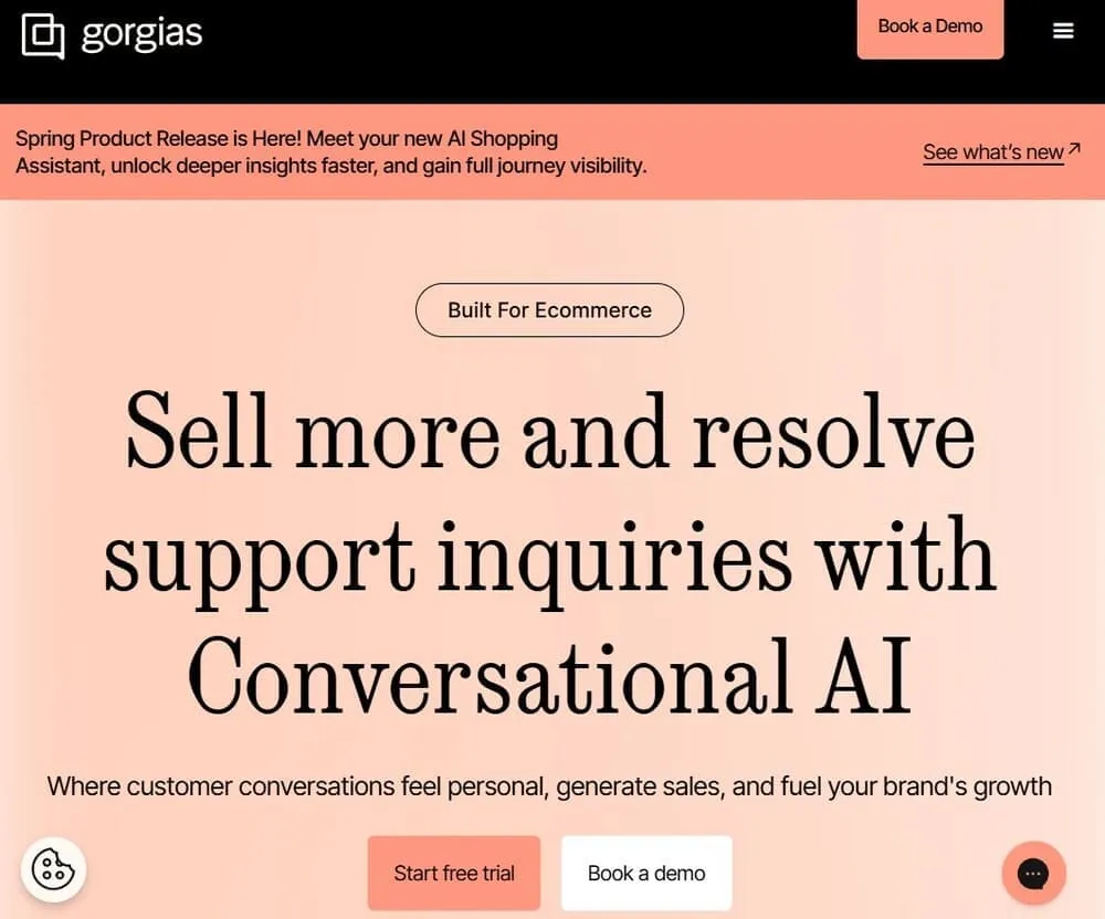 aplikasi crm gorgias