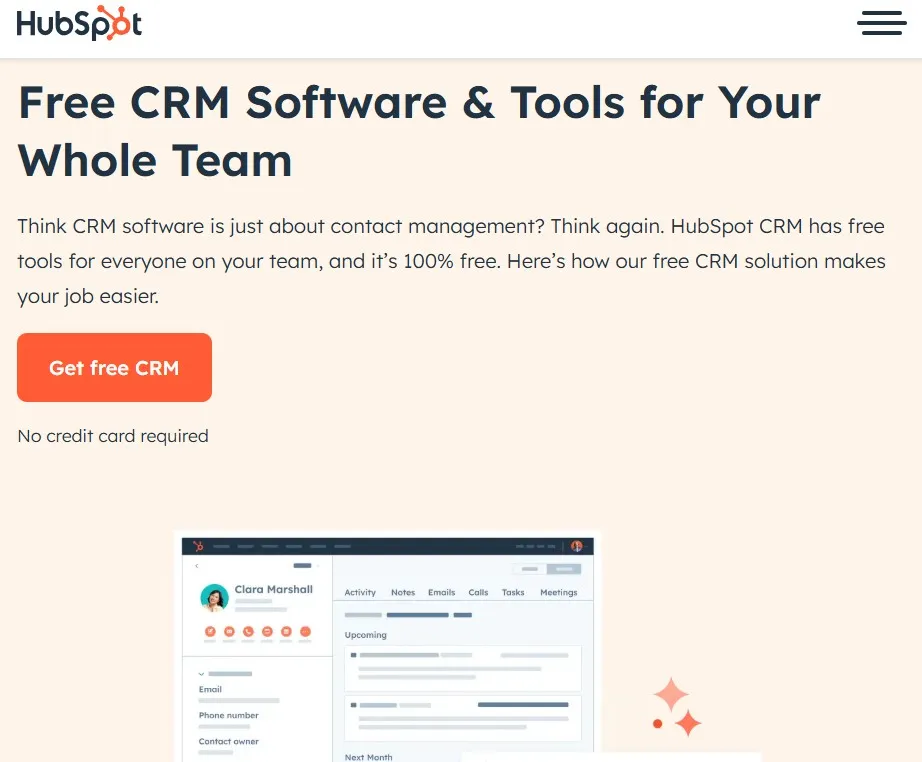 aplikasi crm indonesia hubspot