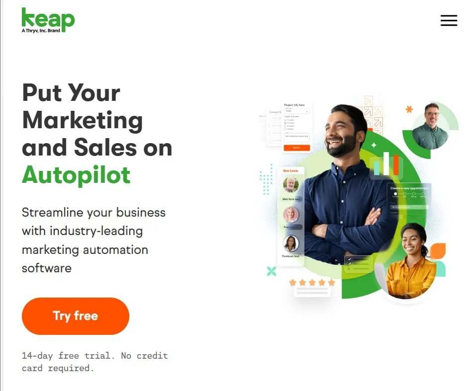 aplikasi crm sales keap