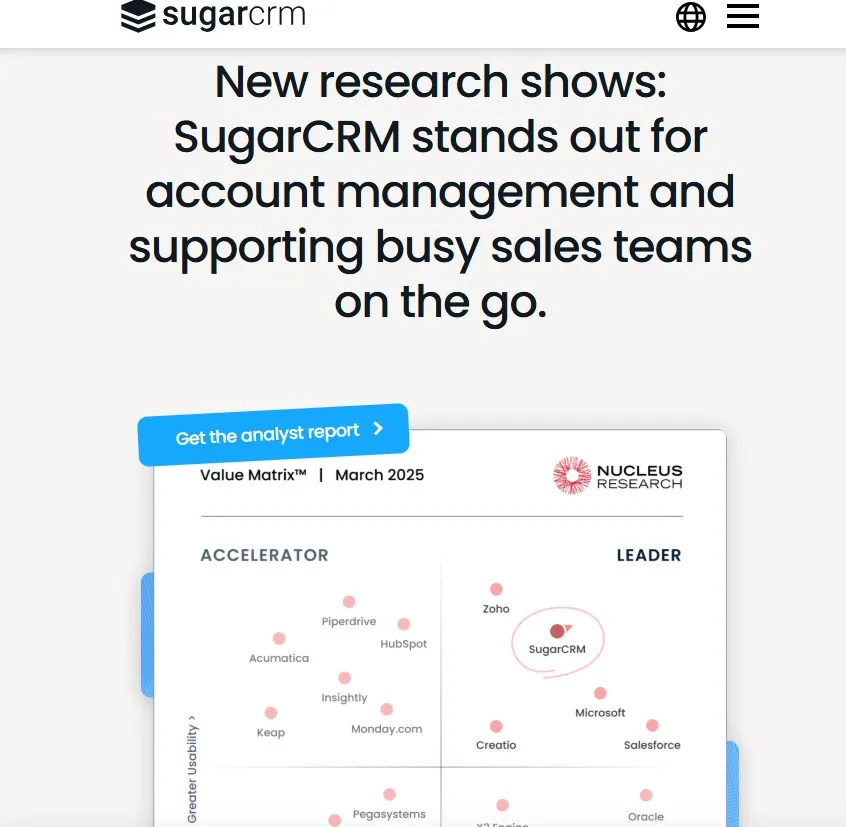 aplikasi sugarcrm