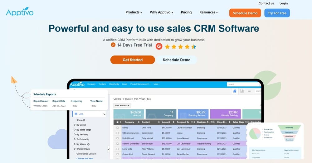 apptivo crm