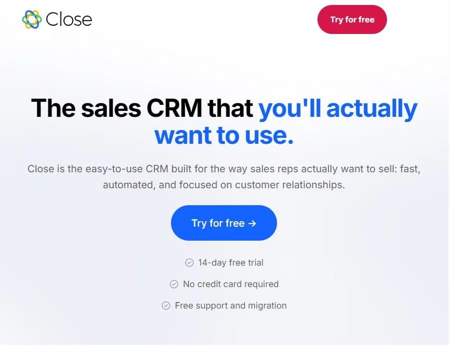 close crm aplikasi outsourcing