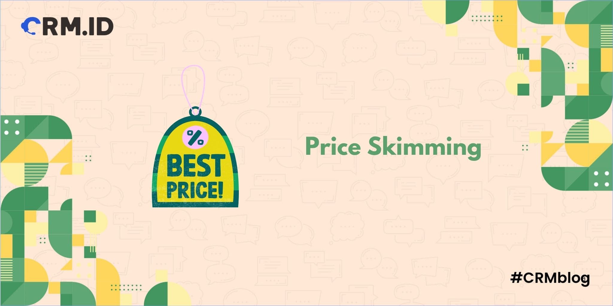 price skimming banner