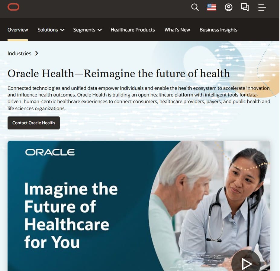 aplikasi crm healthcare oracle