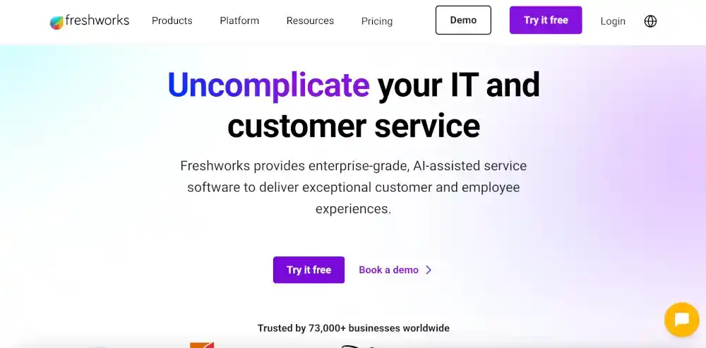 alternatif software CRM Freshworks