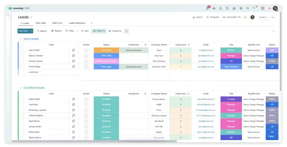 alternatif software CRM Insightly