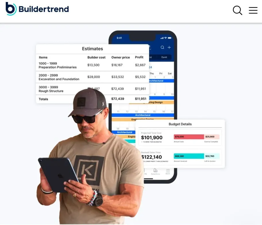 aplikasi crm bisnis konstruksi buildertrend