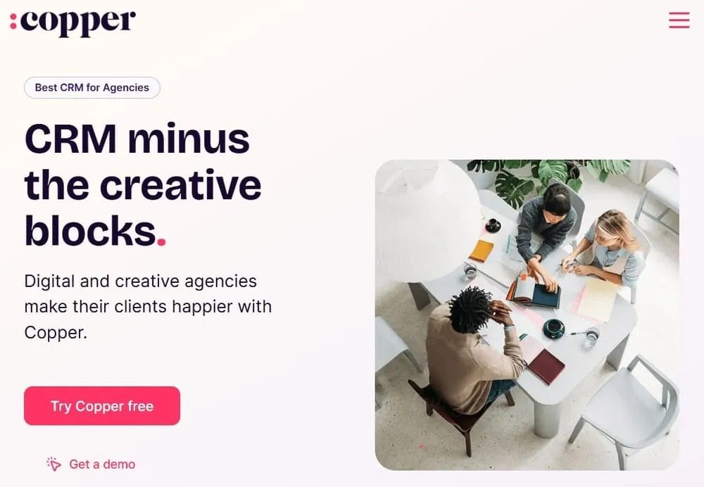 aplikasi crm cloud copper