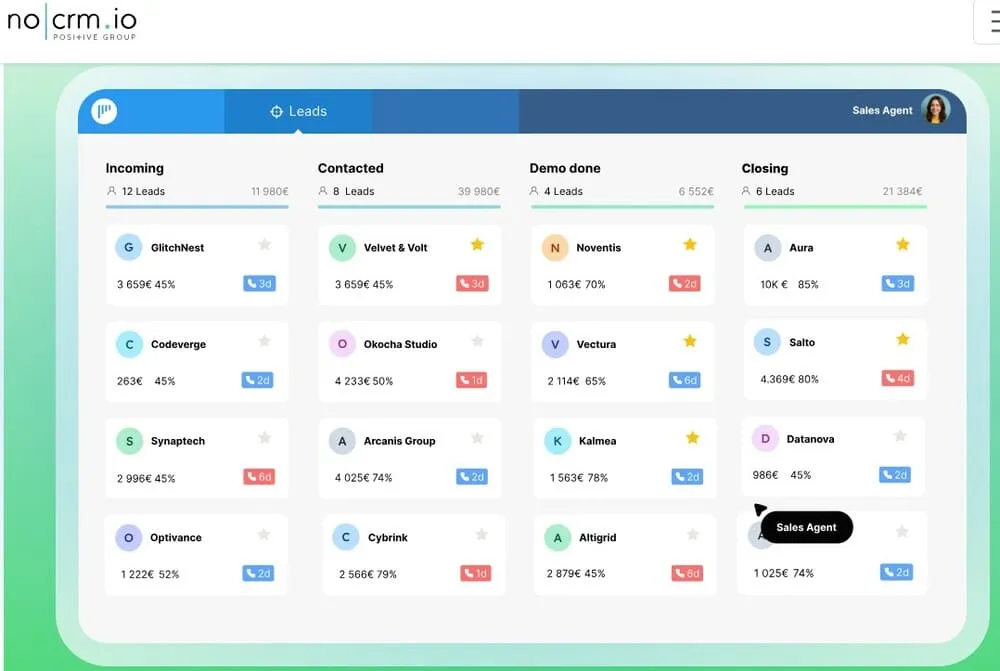 aplikasi crm nocrm.io bisnis asuransi