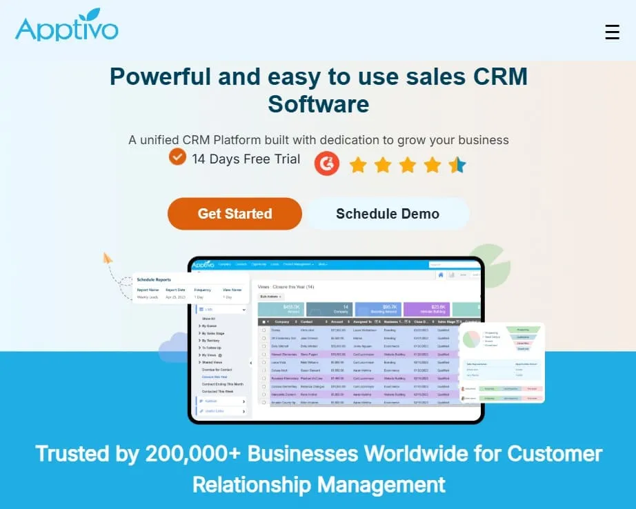 aplikasi customer database apptivo