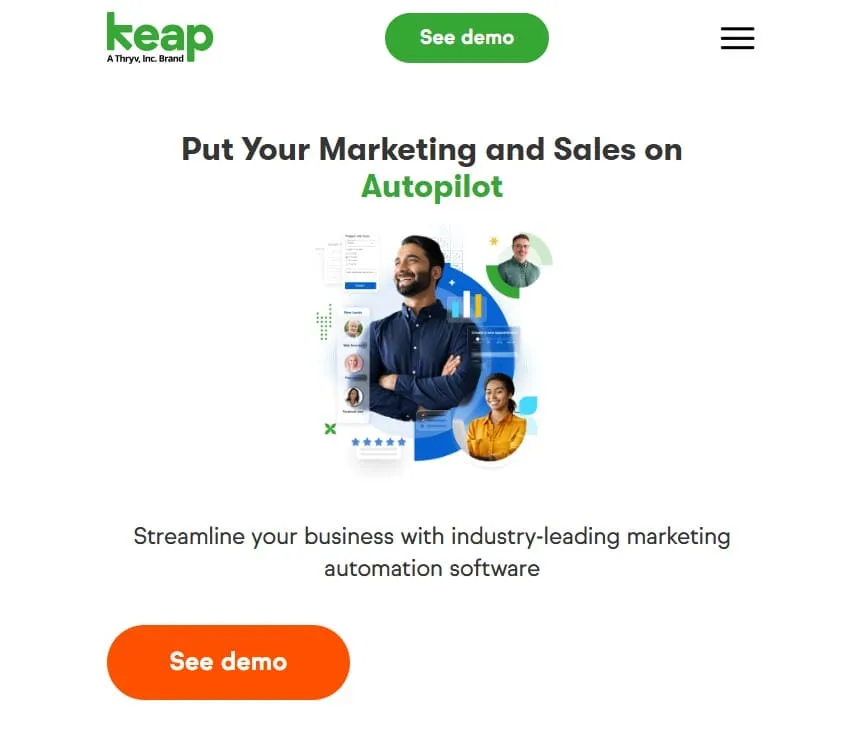 aplikasi customer database keap