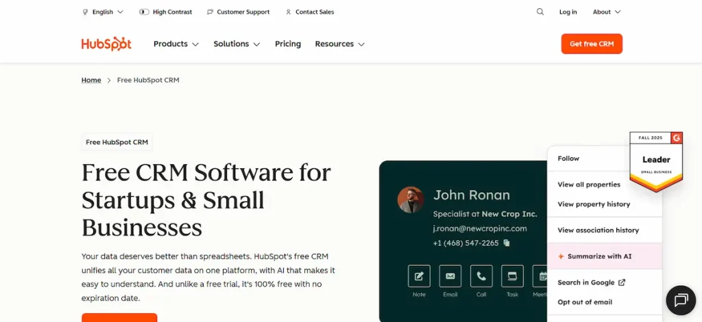 HubSpot CRM