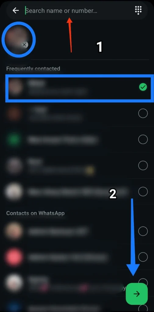 cara membuat dan mengelola grup WhatsApp (langkah 2)