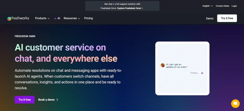 Freshchat dari FreshWork