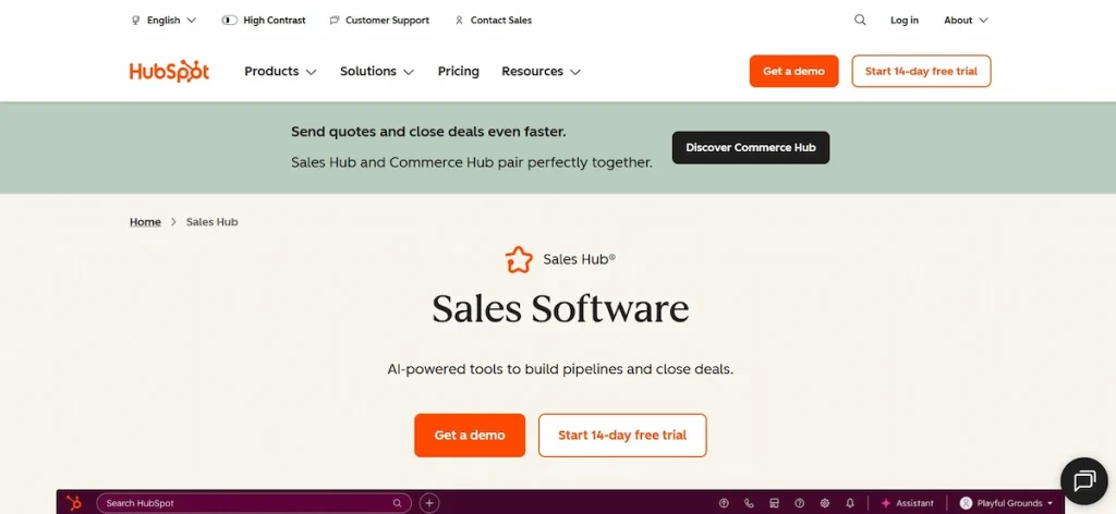 HubSpot Sales Hub