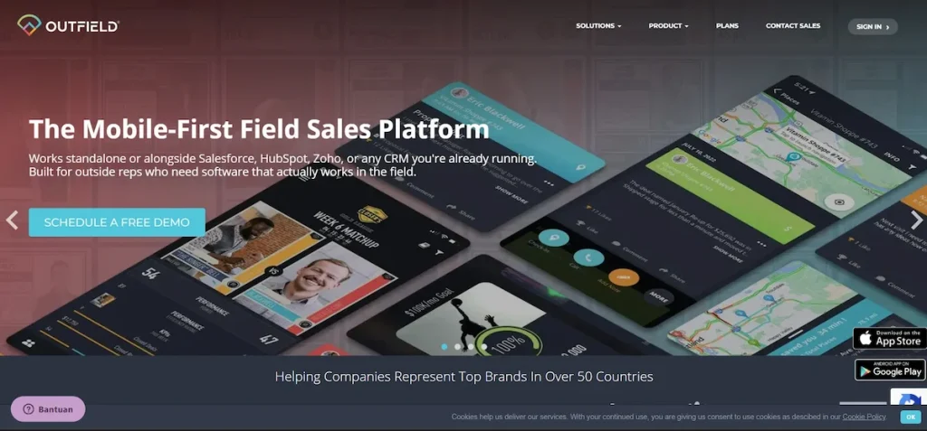 Outfield Sales CRM