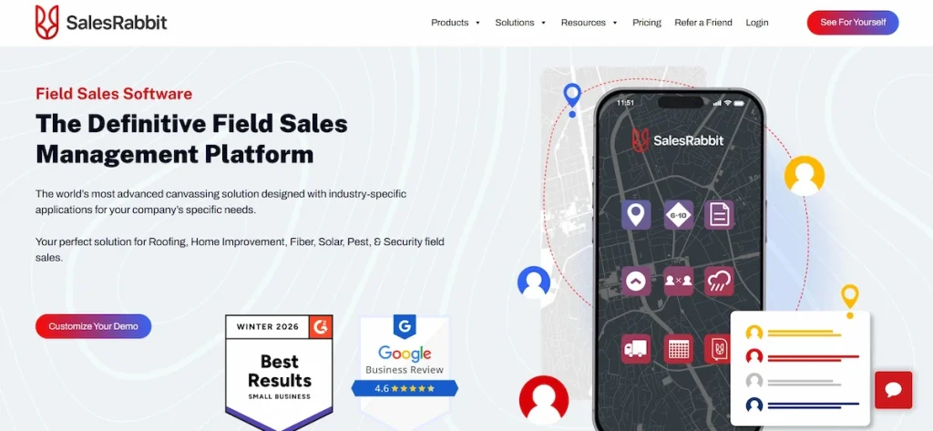 Aplikasi Sales Lapangan (SalesRabbit)