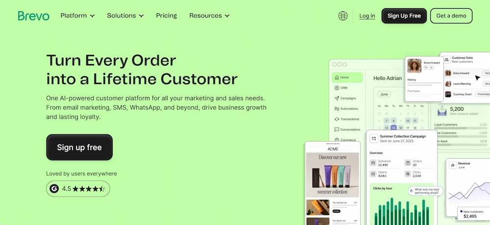 Brevo (Sinergi SMS, Email dan WhatsApp Marketing)
