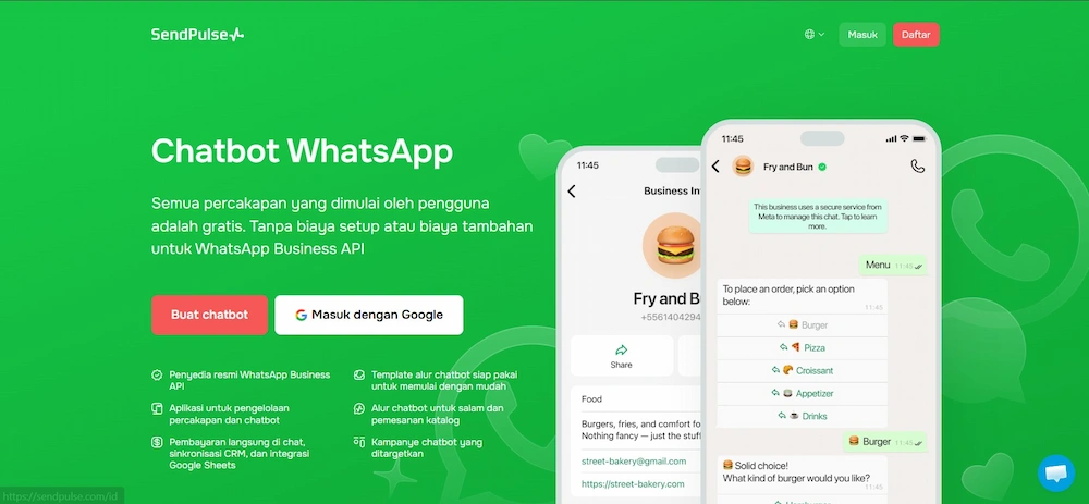 SendPulse (Platform Otomatisasi Lengkap)