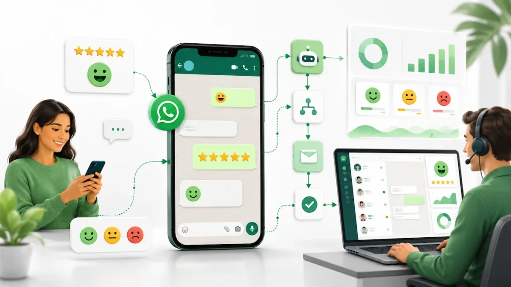 Bagaimana Cara Membuat Alur CSAT Software Lewat WhatsApp