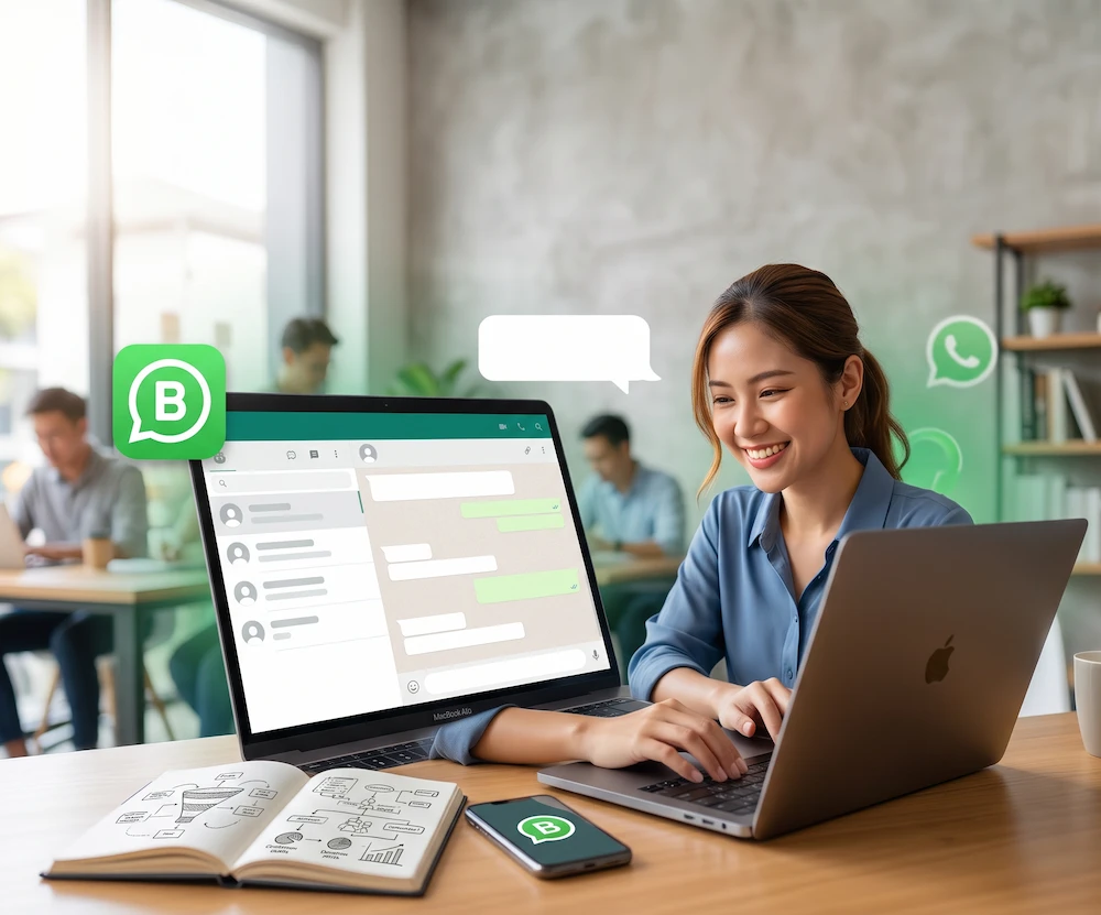Cara Login WhatsApp Business Web di PC atau Laptop