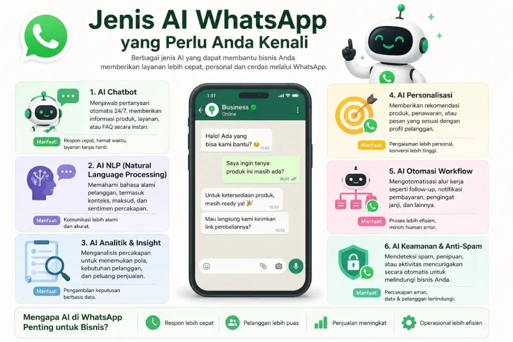 Jenis AI WhatsApp yang Perlu Anda Kenali