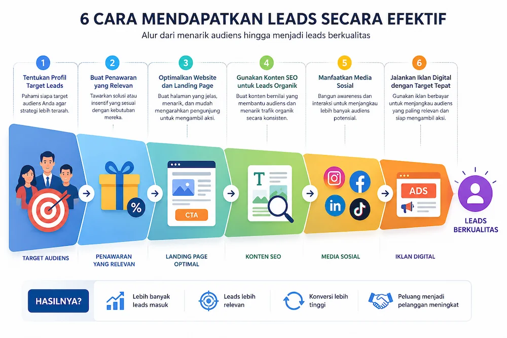 6 Cara Mendapatkan Leads Secara Efektif