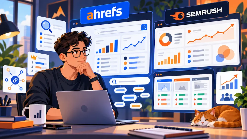Ahrefs atau Semrush, Aplikasi Digital Marketing untuk Keyword Research dan Competitive Analysis