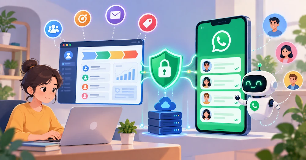 Bagaimana Integrasi Aplikasi Manajemen Layanan pelanggan Otomatis dengan WhatsApp yang Aman