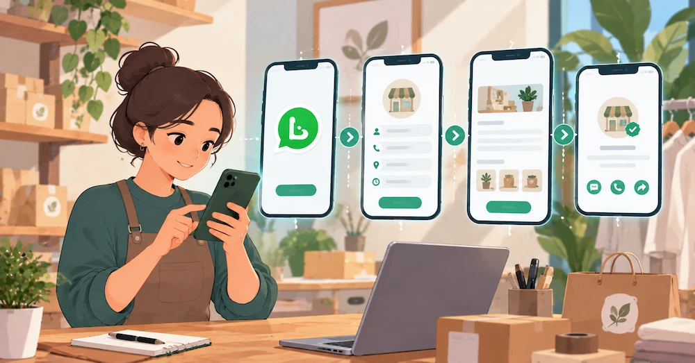 Cara Daftar dan Membuat Profil Usaha Setelah Selesai Mendownload WhatsApp Business
