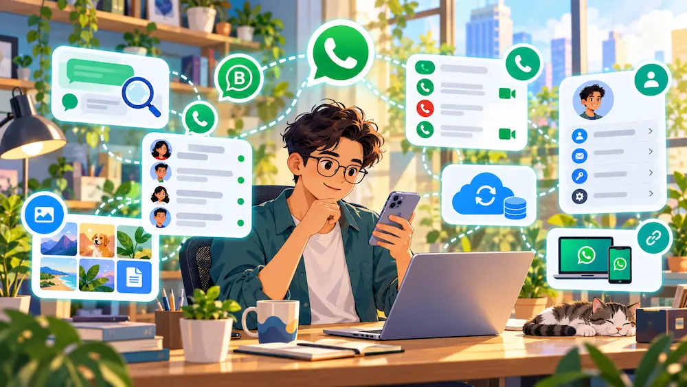 Cara Mencari Riwayat Chat, Panggilan, dan Info Akun WhatsApp