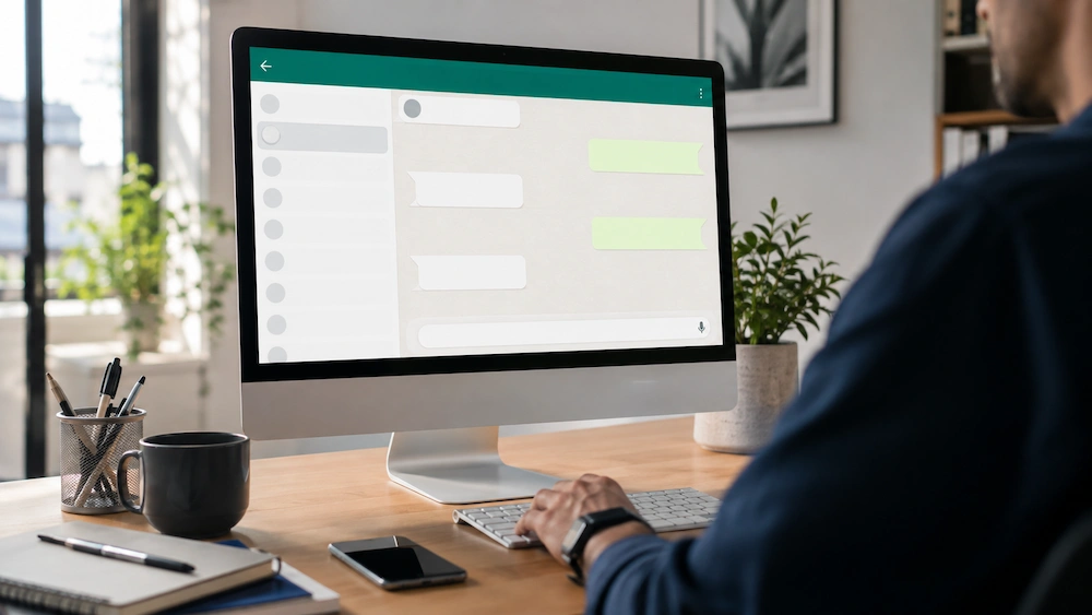 Cara Mengirimnya di WhatsApp Web dan Desktop