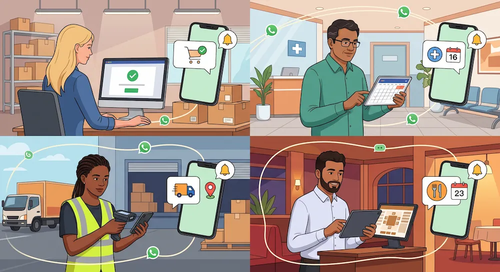 Contoh Kasus WhatsApp Notification API di Berbagai Jenis Usaha