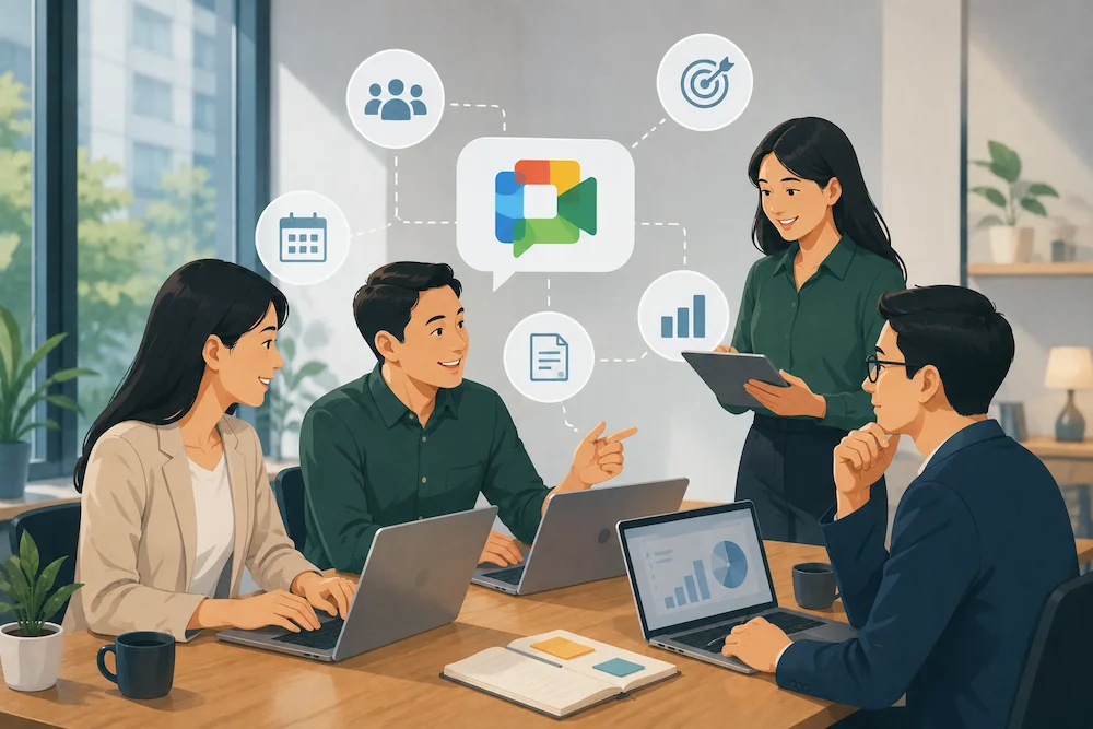 Kapan Tim Sales Menggunakan Google Chat