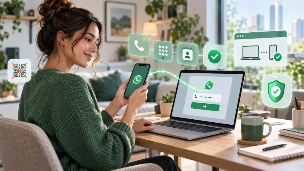 Login WhatsApp Web Tanpa Kode QR, Cukup Pakai Nomor HP