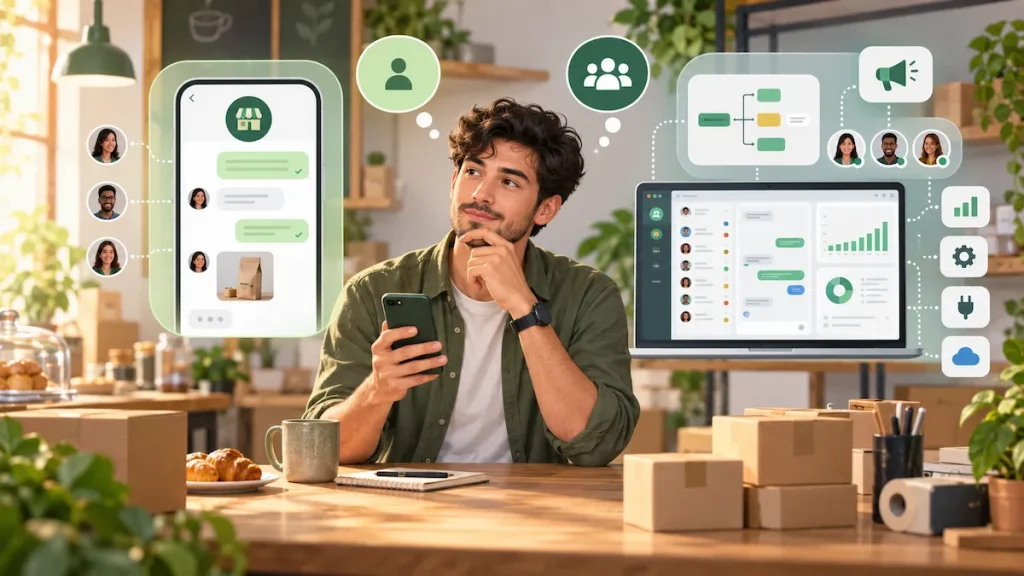 Perlu WhatsApp Business API atau Cukup Aplikasi Biasa