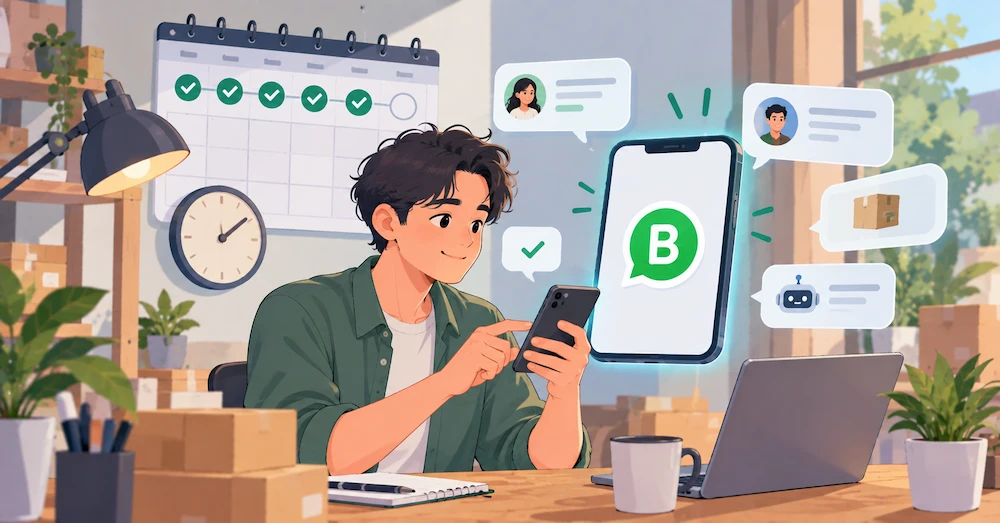 Uji Coba Setelah Download WhatsApp Business pada 7 Hari Pertama