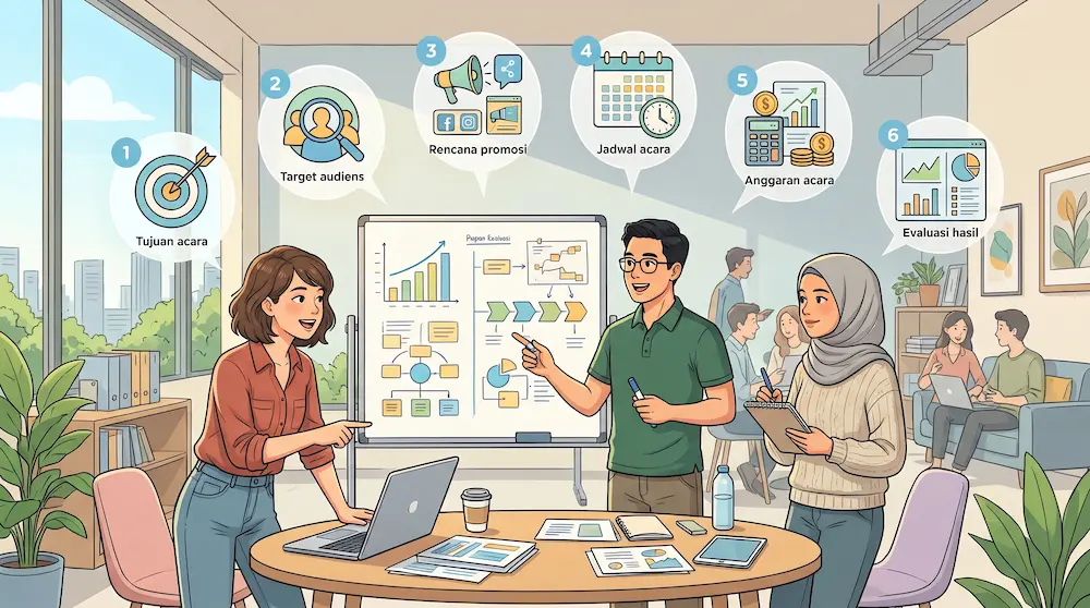 Apa Saja Komponen Event Marketing Plan