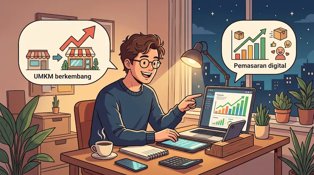 Apa yang Terjadi pada UMKM yang Menggunakan Digital Marketing Framework