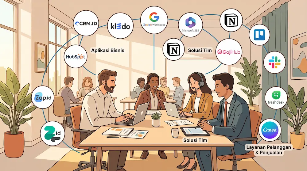 Aplikasi Perkantoran Terbaik untuk Pemilik Bisnis, CS, dan Sales