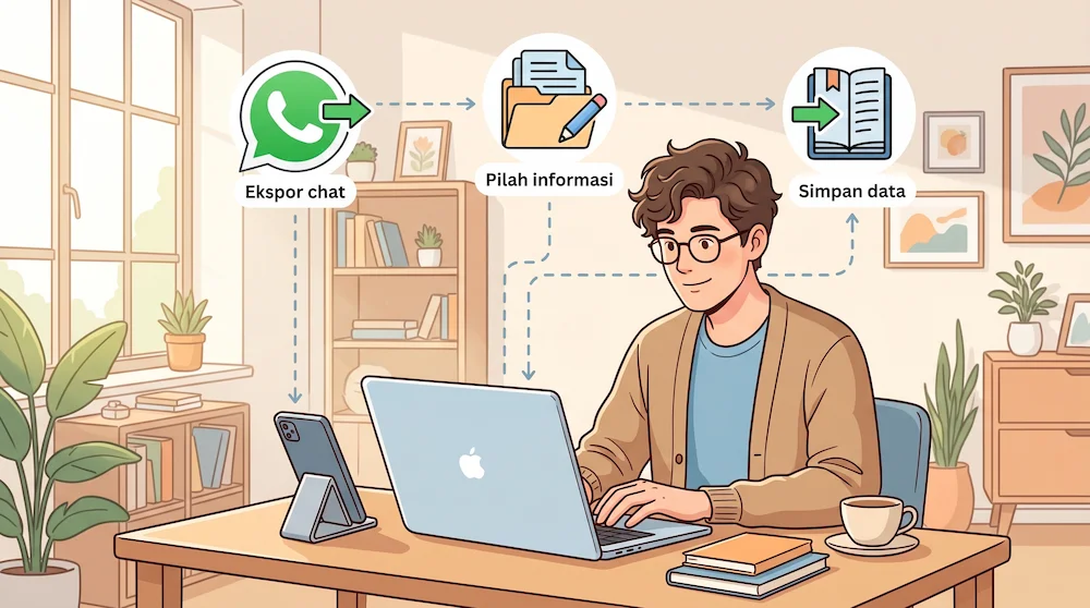 Cara Membuat Knowledge Base dari Chat WhatsApp dalam Beberapa Langkah