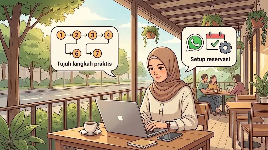 Cara Setup Reservasi Lewat WhatsApp Business dalam 7 Langkah