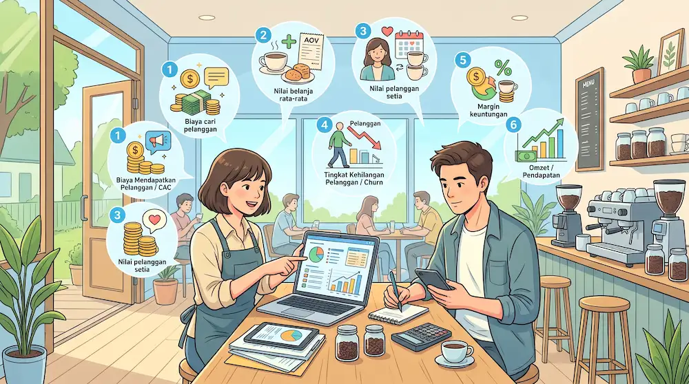 Contoh Penerapan Istilah Marketing untuk Hitung-hitungan Bisnis Toko Kopi Rumahan