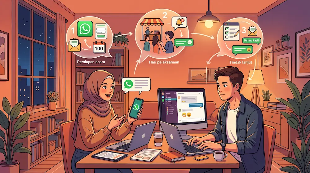 Event Marketing dengan WhatsApp (Pra-Event, Hari-H, dan Pasca Event)