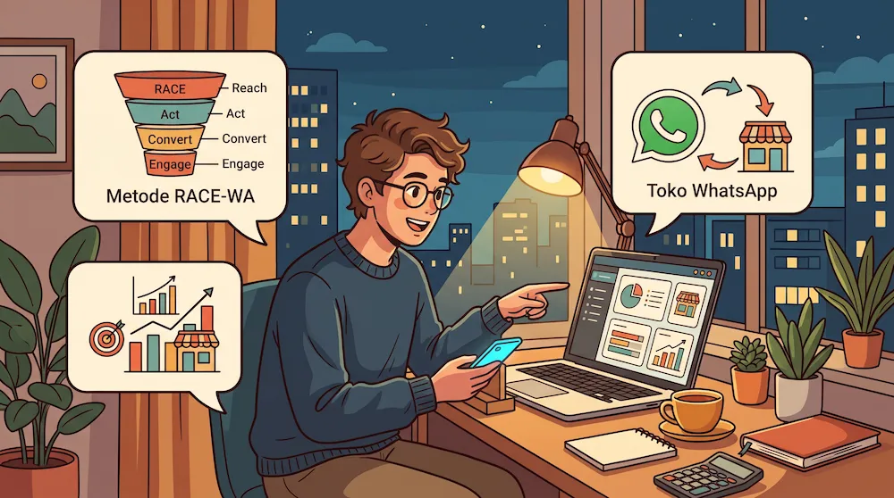 Framework Digital Marketing untuk UMKM yang Berjualan lewat WhatsApp (RACE-WA)