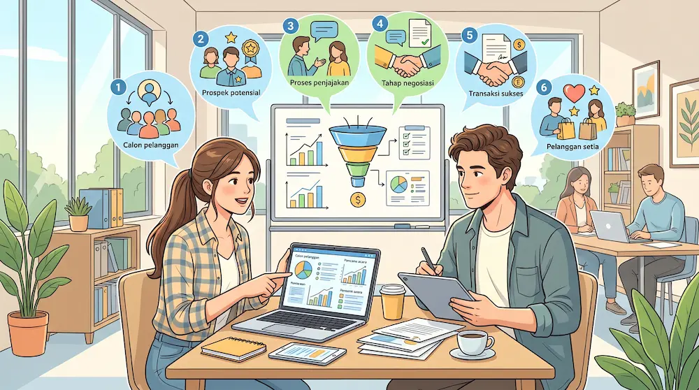 Istilah Sales dan Funnel dari Lead sampai Closing