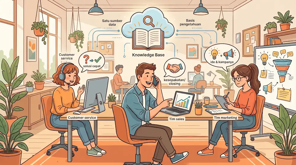Manfaat Knowledge Base untuk Customer Service, Sales, dan Marketer