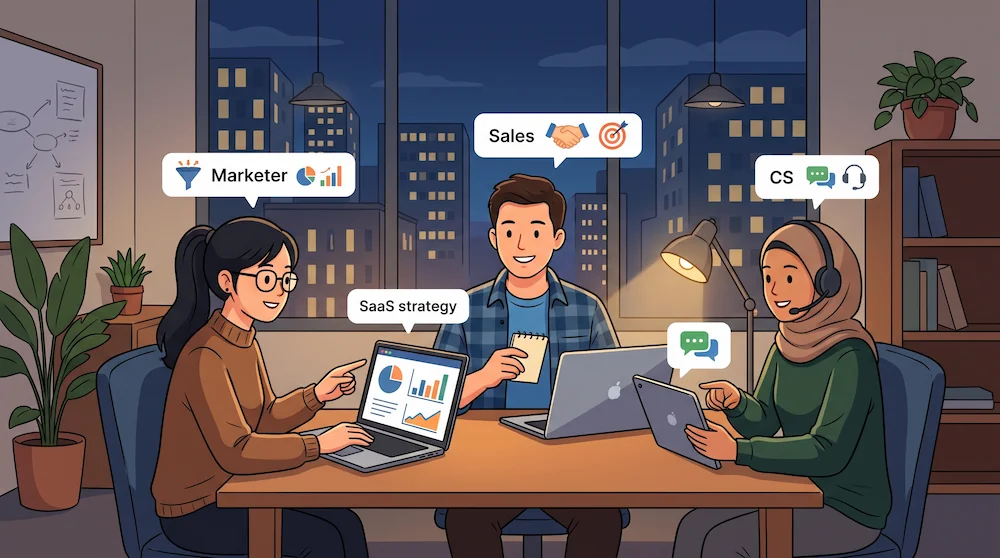 Pembagian Tugas Marketer, Sales, dan Customer Service untuk Eksekusi SaaS Marketing Strategy